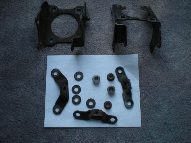 1981 1982 1983 yamaha  virago xv 750 engine motor mount brackets & nuts