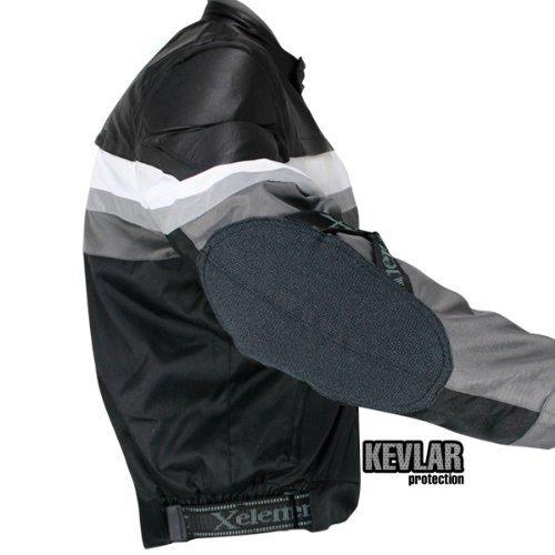 Xelement men's armored motorcycle jacket 