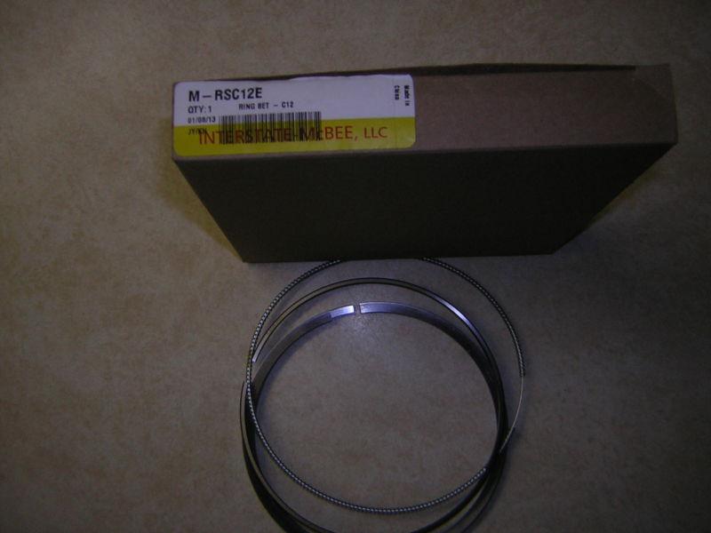 Interstate mcbee piston ring set for cat c12 (one piston)