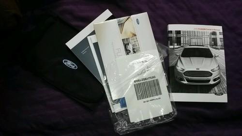 Free 2 day shipping 2013 ford fusion owner manual guide w/ case b0270 brand new