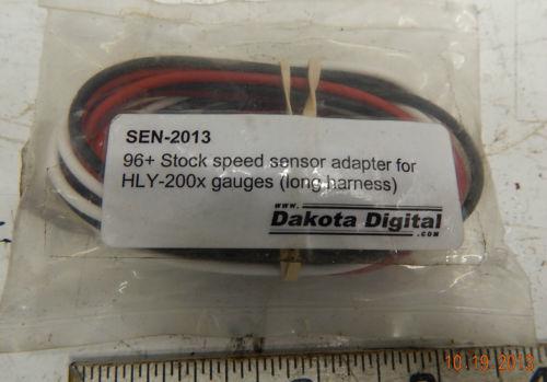 Dakota digital speedometer wiring plug sen-2013 hlx 200x guage harley custom cho