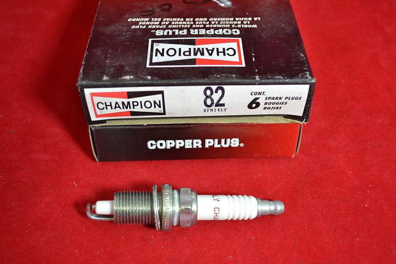 Champion spark plugs copper plus  82 rfn14ly jeep american motors set/6