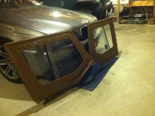 Jeep yj cj half door door top sliders nice!