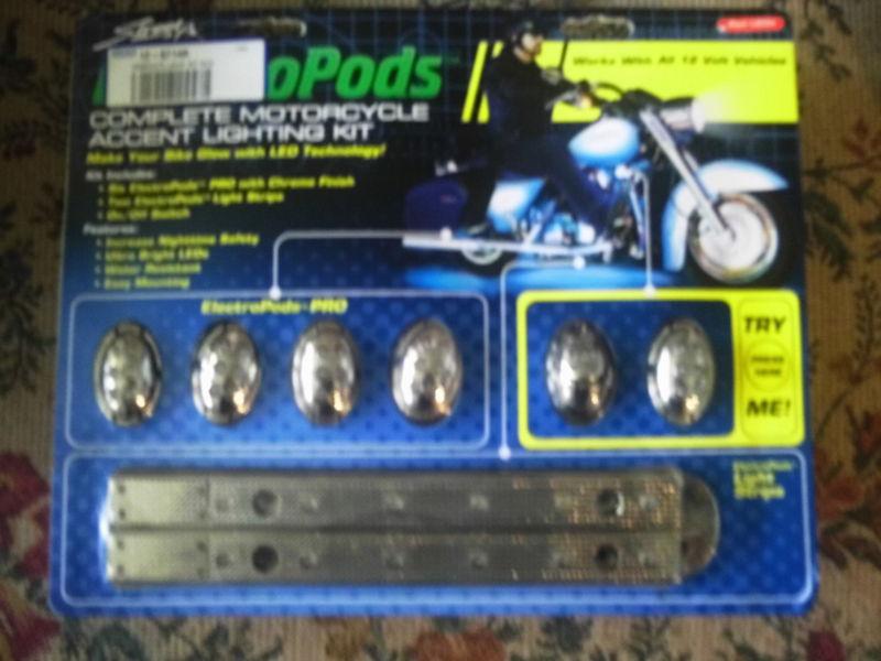 Electropods complete motorcycle accent lighting kit