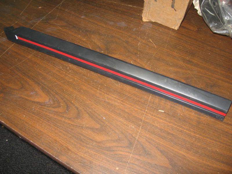 Nos mopar 1989 dodge daytona front nerf extension molding