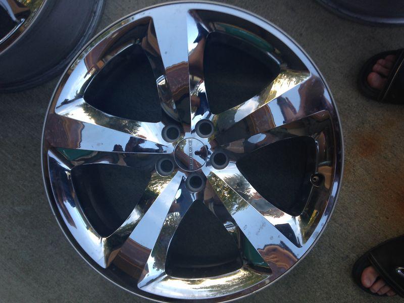 Magnum charger rt 20" chrome alloy wheel rim