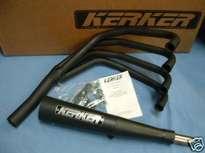 Kawasaki  kz 1000 kerker black lawson replica  exhaust 1981 1983