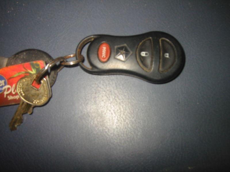 Dodge keyless entry fob from mid 90s