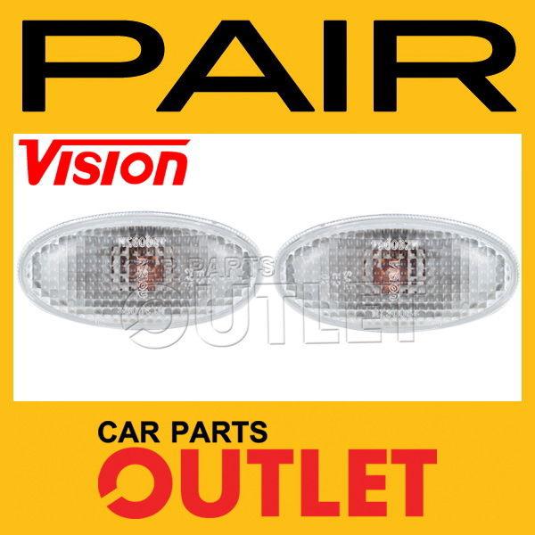 04-05 mazda 3 mazda3 side marker parking light lamp assembly left+right pair new