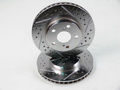 Obx drilled slotted brake rotors 00-06 celica gts