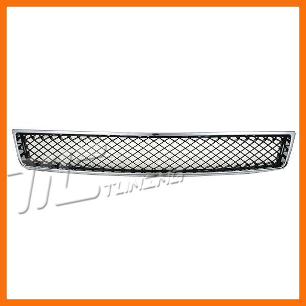 07-11 chevy avalanche wo offroad chrome lower front plastic grille front