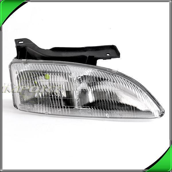 95-99 chevrolet cavalier clear chrome right passenger head light lamp bracket