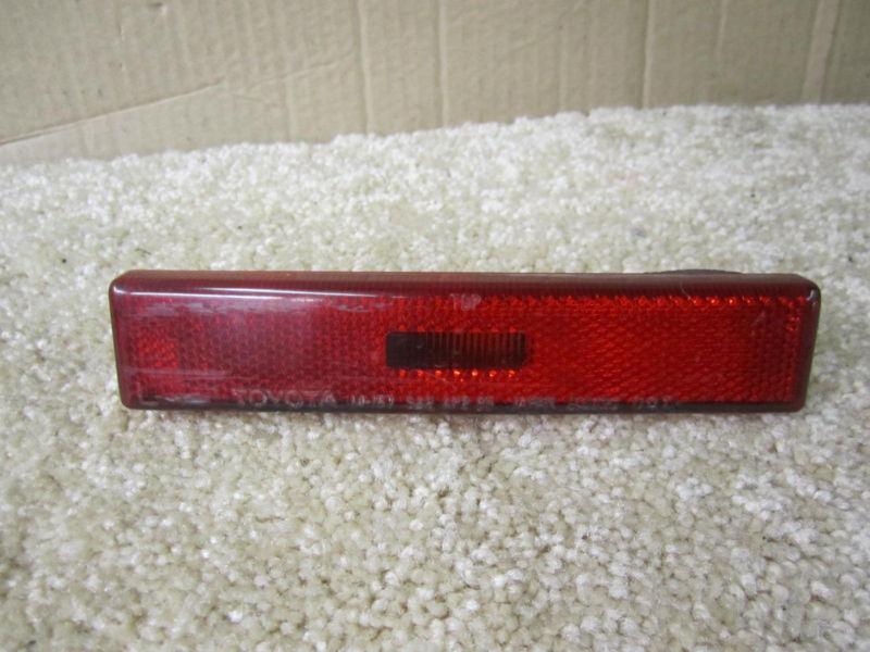 Toyota supra 86-93 1986-1993 rear side marker light driver lh left oe