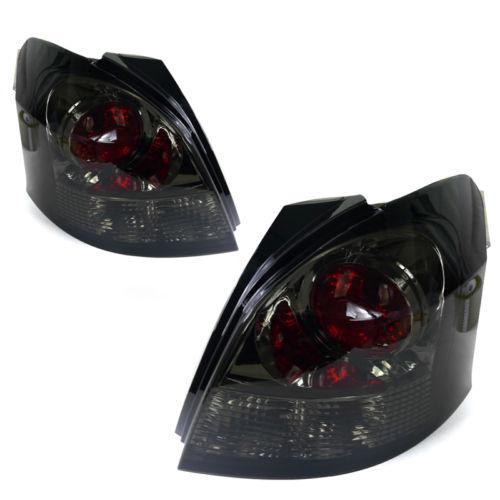 2007-2008 toyota yaris hatch back base s model smoked lens tail lights