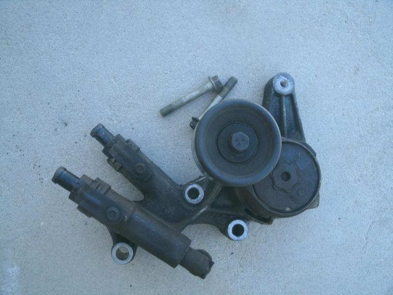 2000 camaro v6 3.8l engine fan coolant tensioner and bracket