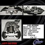 Centric parts 141.42504 rear left rebuilt caliper with hardware