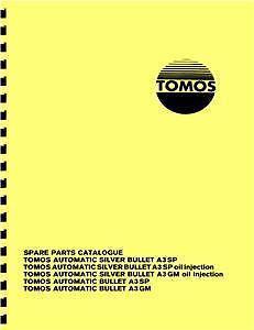 Tomos bullet & silver bullet moped parts manual