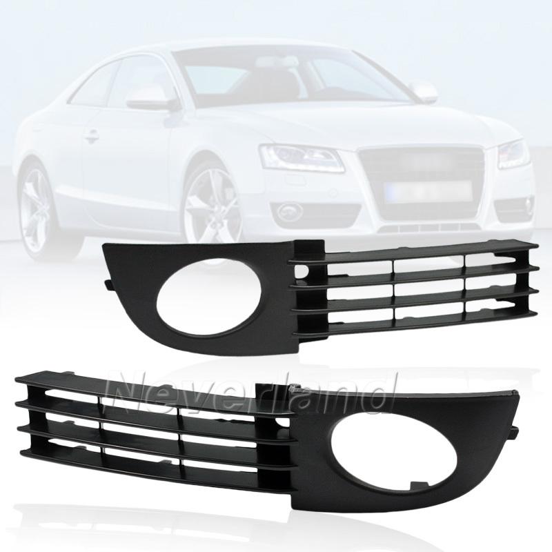 1 pair for 2002-2005 audi a6 c5 front fog bumper light grille hot 02