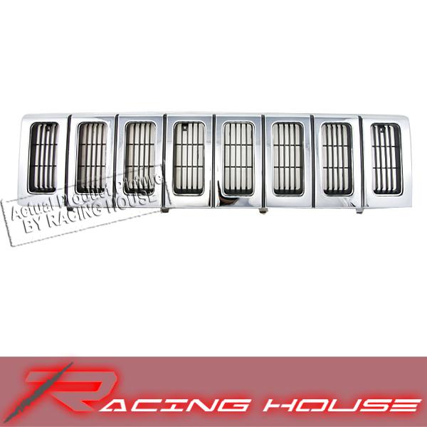 93-95 jeep grand cherokee laredo limited grille grill assembly replacement parts