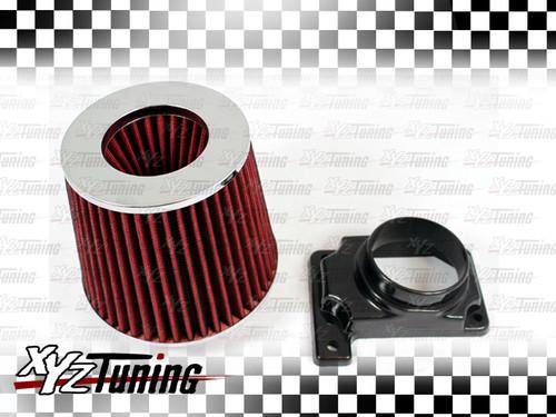 01-05 sebring 2dr 2.4l/3.0l air intake adapter + filter