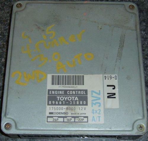 94 95 4runner toyota pickup 2wd v6 ecu 89661-35880 factory oem 1994 1995 l@@k