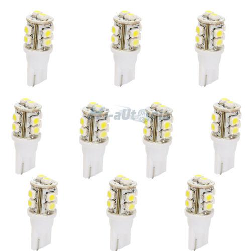 New 10x t10 1210 12v 10-led plate interior smd light bulbs/bulb white