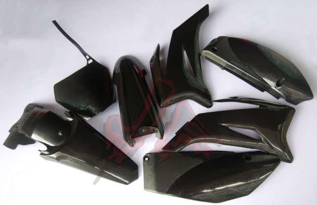 Black color plastics for yamaha ttr 110 ttr110 bike 