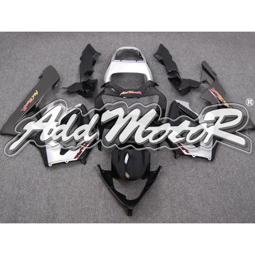 For cbr929rr 00-01 2000-2001 injection molded fairing silver black 9030a