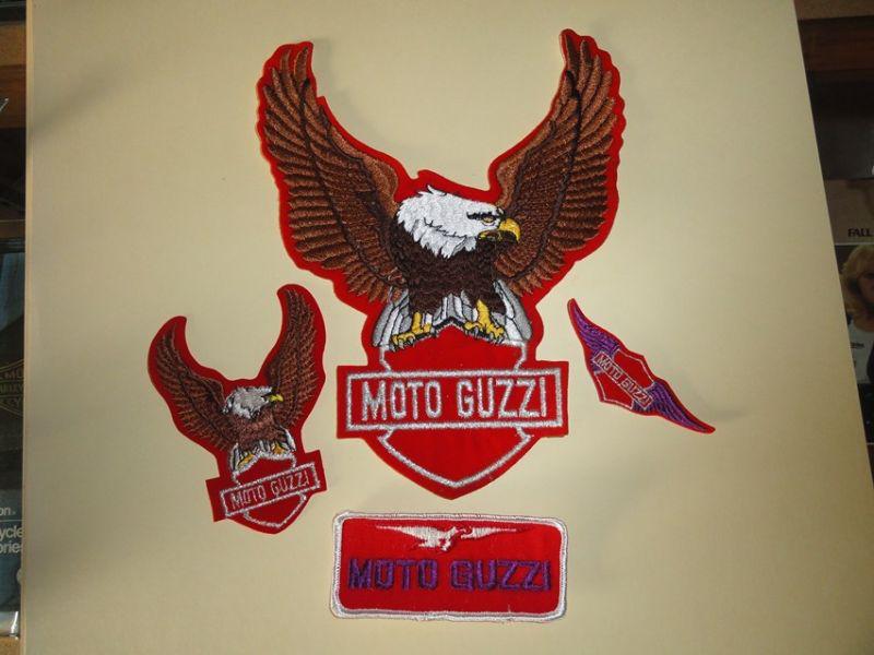 Moto guzzi "new old stock" vintage patch assortment