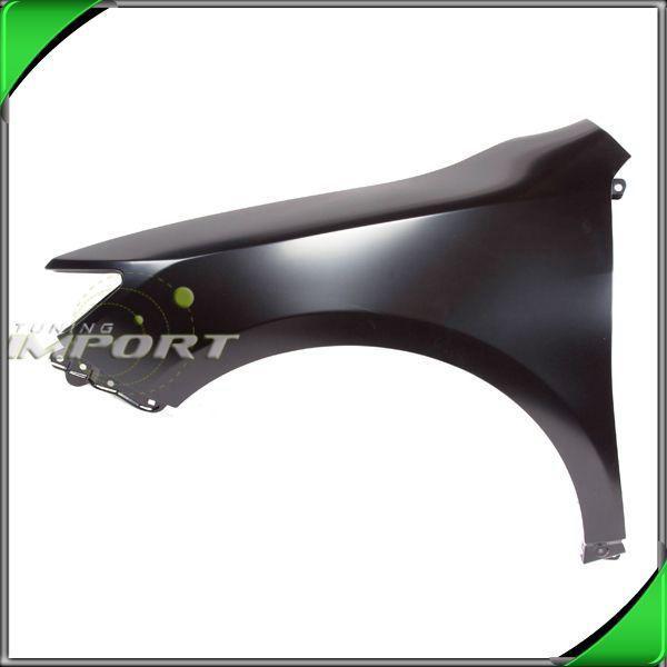 12 toyota camry primed front fender steel se hybrid wo side lamp hole left new