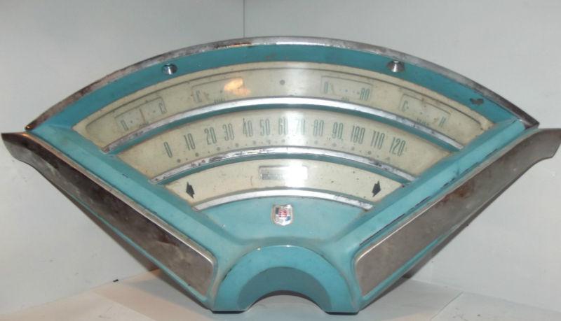 1955 mercury monterey 17255 speedometer 49175 complete in housing original
