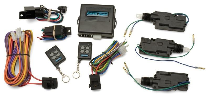 Dakota digital 4 channel remote control entry system 3 door actuators cmd-4002