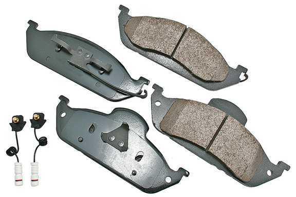 Altrom imports atm d930b - brake pads - front, ceramic