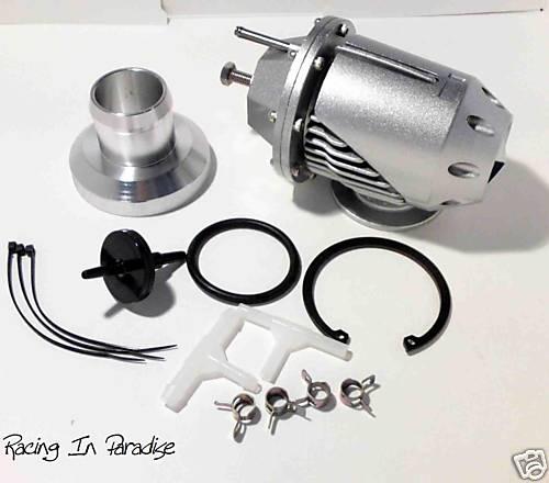 New turbo sqv ssqv blow off valve bov civic evo eg bolt on w/ flange adjustable