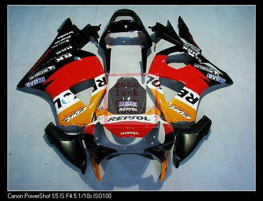 Abs cbr cbr954rr cbr 954 rr 2002-2003 02 03 bodywork fairing motogp  d03