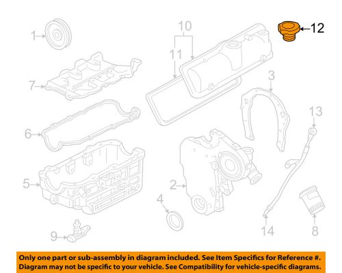 Gm oem-engine oil filler cap 12589430