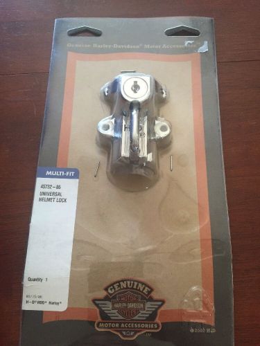 Genuine oem harley davidson universal mount helmet lock - 45732-86