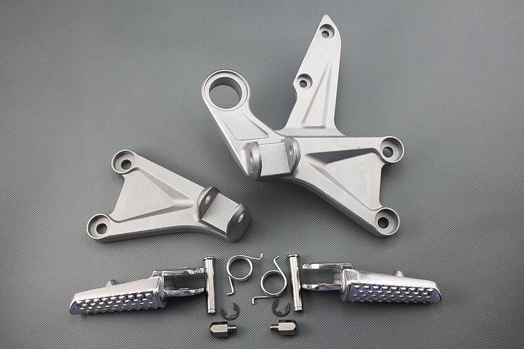 08-11 front rider foot pegs footrest&bracket for honda cbr 1000rr 2008-2011