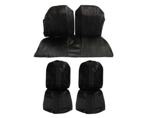 Pg classic 8802-buk-100 1964-66 ford thunderbird bucket seat cover set (black)