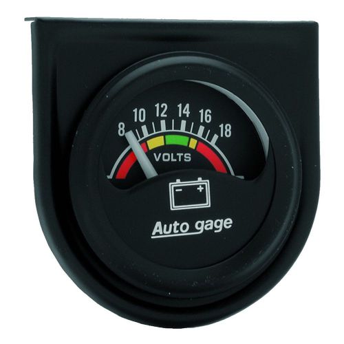 Auto meter 2356 autogage; electric voltmeter gauge