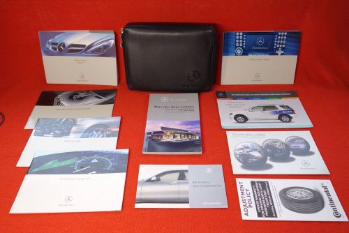 2005 mercedes slk slk350 slk55 owners manual + navigation manual **rare**