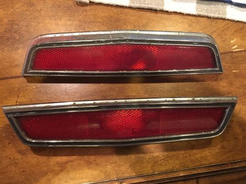 1968 oem galaxie ltd country squire falcon fairlane side marker lights pair