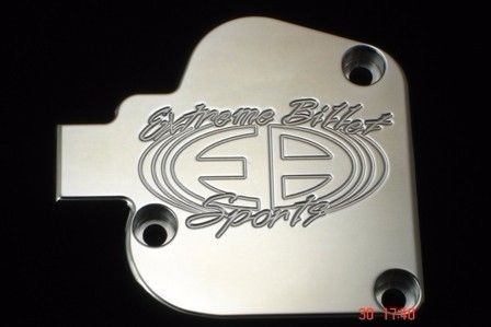 Yamaha banshee 350 atv blaster extreme polished billet aluminum throttle cover