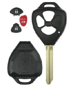 Toyota 3 buttons key for toyota rav4 2006 2007 2008 2009 2010 /w buttons