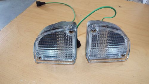 67-68-69-70-71-72 chevy chevrolet fleetside truck pair back up light assemlies