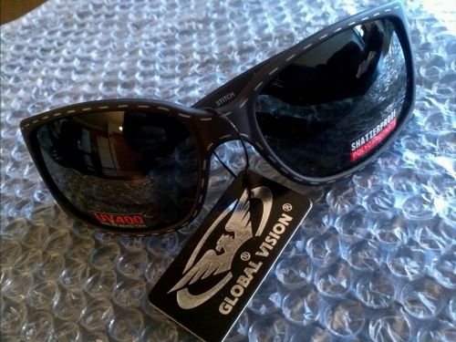 Global vision sunglasses 100% uv protection uv400 shatterproof polycarbonate nwt