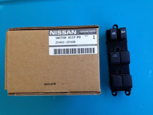 Brand new - nissan switch assy-power window,main part# 25401-zp40b