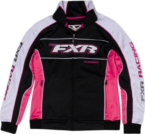 Fxr womens ladies velocity zip up jersey / jacket - medium or large  - new