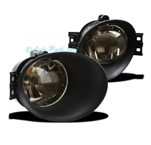 2002-2008 dodge ram 1500/2003-2009 2500 3500 bumper smoke fog lights+black cover