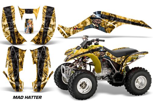 Amr racing honda trx 250 ex graphic kit wrap quad decal atv 2002-2005 mad hatter